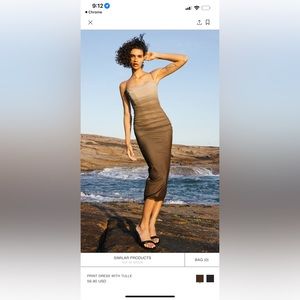 Sold out viral Zara dress